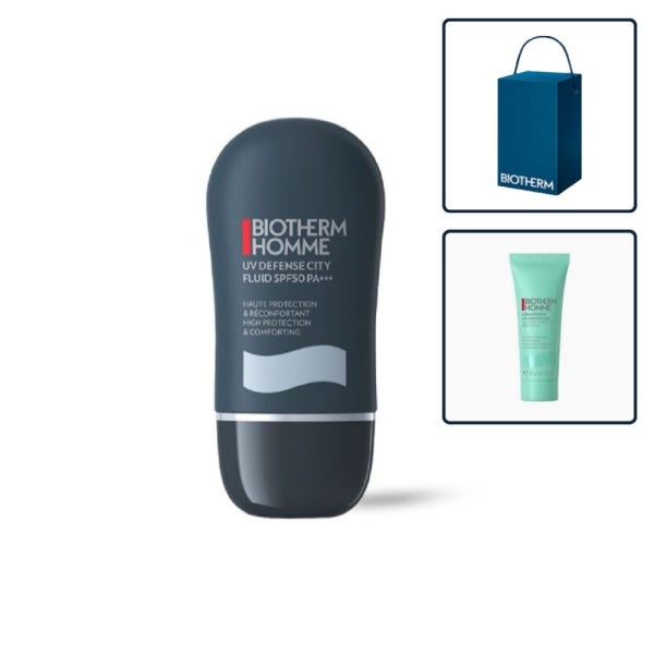 비오템 옴므 선크림 UV 디펜스 시티 30ml SPF50+ 백화점 상품