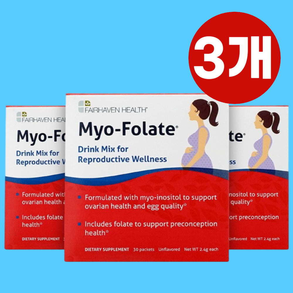 페어헤븐 미오이노시톨 <b>미오폴레이트</b> 30포 3개