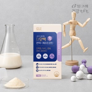 더단백 면역+ 케어프로틴 단백질쉐이크 곡물맛 38g 7포 1박스