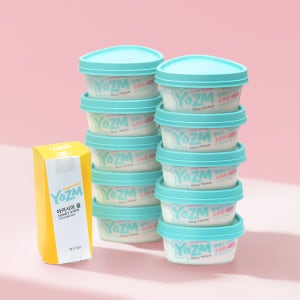 요즘 저당 그릭요거트 소프트 100g 10개+꿀스틱 10포