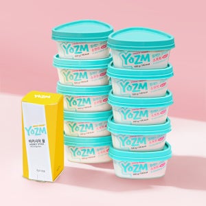 요즘 저당 그릭요거트 소프트 100g 10개+꿀스틱 10포