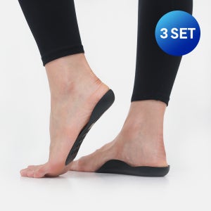 바르너 아치스본 3SET 아치 보조 자세교정 신발 깔창 뒤꿈치 평발 패드