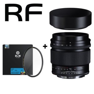 보이그랜더 녹턴 75mm F1.5 ASP 캐논 RF + B+W Basic 62mm