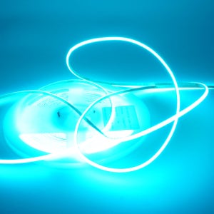 삼항LED DC12V용 폭2.7mm COB 초슬림 면발광 LED바 아이스블루LED 500cm