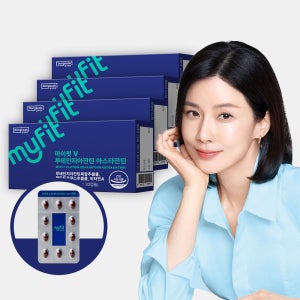 [4개월] 동국제약 마이핏V 루테인지아잔틴 아스타잔틴 눈건강 30캡슐, 4개