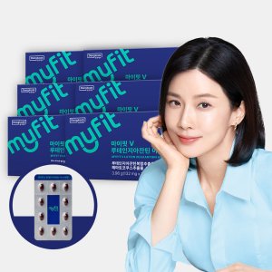 [6개월] 동국제약 마이핏V 루테인지아잔틴 아스타잔틴 눈건강 눈에좋은 영양제 30캡슐, 6개