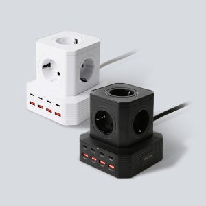 아이정 더편한 100W PD 초고속 8포트 충전기 멀티탭 콘센트 2M