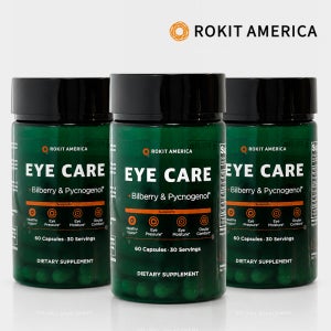 피크노제놀 루테인 빌베리 복합제제 로킷아메리카 EYE CARE 3개월분