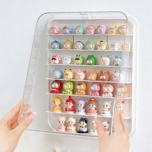 HK sell 비비 미니어처 케이스 벽부착 진열장 보관함
