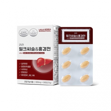 라라 밀크씨슬&홍경천 제품 이미지