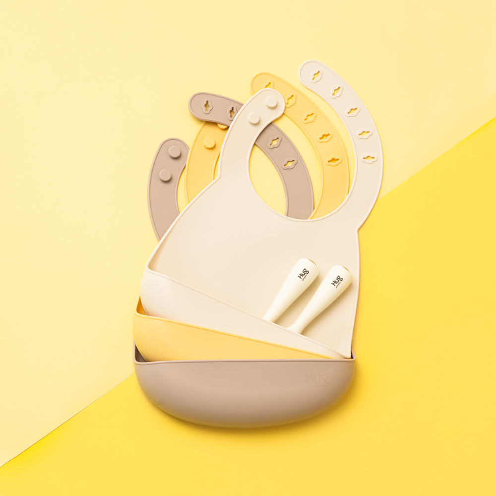 마더스베이비 실리콘 턱받이