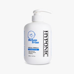 하이포닉 저자극 비숑 전용 강아지 샴푸 500ml 반려동물 볼륨 피부 보습 올인원 펫샴푸
