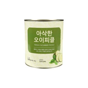 신세계 푸드 아삭한 오이 피클 3kg 업소용 대용량