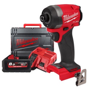 밀워키 M18 FID3-801X 무선 GEN4 임팩드라이버 18V 배터리(8.0)1개세트