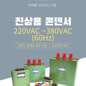 디지털텍 저압 진상용 콘덴서 380V200UF