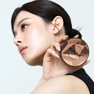 누디크 커버력좋은 광채 물광쿠션 순 스킨 쉬어 글로우 쿠션팩트 15g