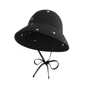 국내제작 플라워 끈 여름 버킷햇 휴양지 산책 여자 여성 벙거지 모자