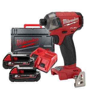 밀워키 M18 FQID-202X 무선 오일펄스 임팩드라이버 18V 배터리(2.0)2개세트