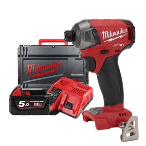 밀워키 M18 FQID-501X 오일펄스 임팩트 드라이버 18V 배터리(5.0)1개 세트