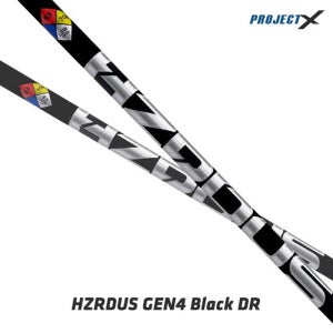 프로젝트X 헤저더스 젠4 블랙 드라이버 샤프트 (슬리브 그립포함) GEN4 60(5.5)