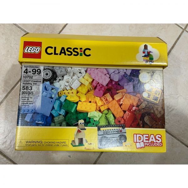 레고 클래식 창의적 조립 세트(<b>10702</b>), 밀봉된 상자에 들어 있는 새 제품