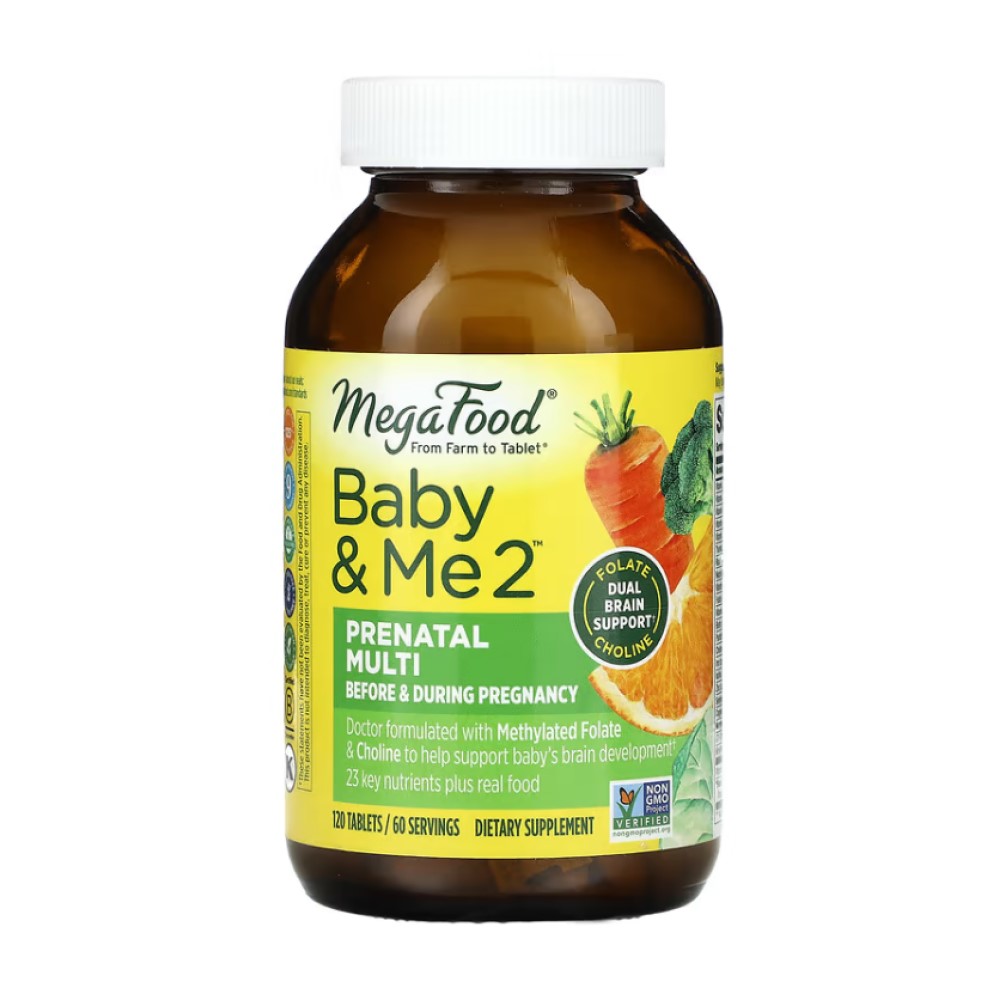 <b>메가푸드</b> MegaFood 베이비 Me 2 120정