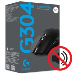[무소음 버전] 로지텍 G304 LIGHTSPEED 무선 게이밍 마우스 무소음 버전