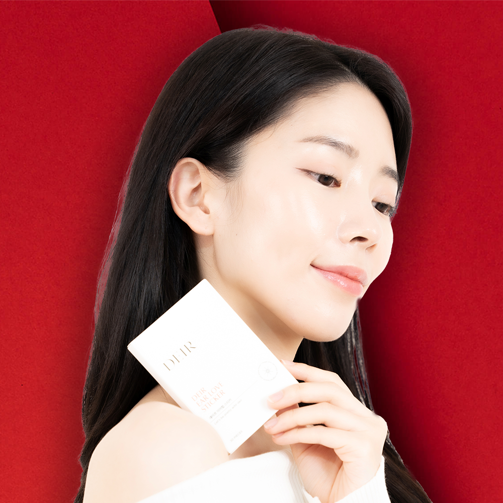 [저자극국내제조] 데이르 누운귀테이프 엘프 귀 교정 얼굴 테이프 스티커 30P