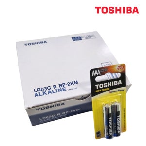 [카드포장] 도시바 aaa 알카라인 건전지 40개입