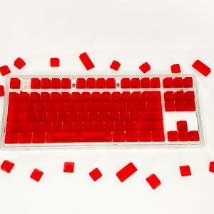 캔디키캡 ABS재질 OEM프로파일 무각 반투명 키캡 언더스코어랩스