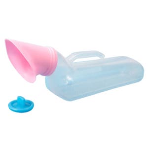 휴대용 소변기 여성 환자 어르신 노인 병원 요양원 차량 여성 소변통 1200cc