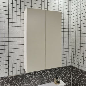 530 단색 크림 욕실장 욕실 수납장 화장실 장식장 500X800mm