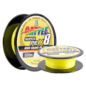 합사줄 PE라인 8합사 PE라인 낚시줄 캐틀 하이브리드 500M