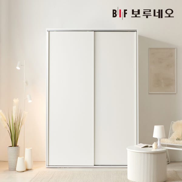 보루네오 E0 슬라이딩 옷장 미닫이 루시 키큰 1000 행거형A 1단행거 슬라이드