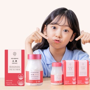 [12차 완판] 오쮸 츄어블 어린이 비타민 어린이 유아 키즈 영양제 1개월분 60정