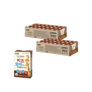 그린비아 정식품 그린비아 키즈모아초코 150ml 48팩 / 어린이 단백질 음료 영양식 영양 소아환자 선물 아이 영양식 건강간식 건강 식사대용 아침대용 선물 유아
