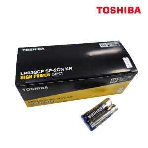 도시바 알카라인 AAA 60개입 벌크타입 배터리