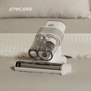 [N배송] 아토케어 듀얼스톰 AI 침구청소기 99.9% 살균 열풍건조 진드기 침대청소기