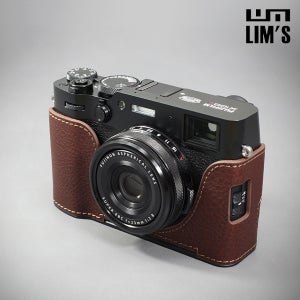 림즈 후지 X100VI 하프 가죽 속사 케이스 FJ-X100VIBR 브라운