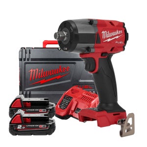 밀워키 M18 FMTIW2F12-202X 미드토크 임팩렌치 18V 배터리(2.0)2개세트