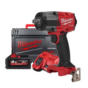 밀워키 M18 FMTIW2F12-801X 미드토크 임팩렌치 18V 배터리(8.0)1개세트