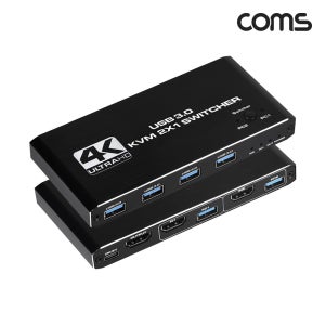 4K HDMI KVM 2:1 투컴 선택기 셀렉터 PC 키보드 마우스 USB 장치 제어 OU949