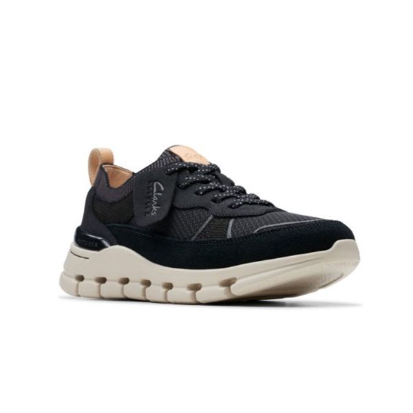 클락스 Clarks 여성 스니커즈 우먼 운동화 895G Nature X Cove 네이처 텐<b>코브</b> 블랙 캐주얼화 클라크스 394237
