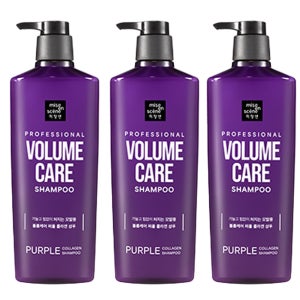 미쟝센 볼륨케어 퍼플 콜라겐 샴푸 680ml 3개