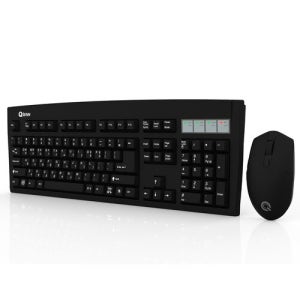 QSENN MK350 무선 키보드 마우스 세트 (블랙)
