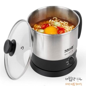 키친아트 멀티쿠커 미니 전기냄비 포트 여행용 포트 전기쿠커 캠핑용