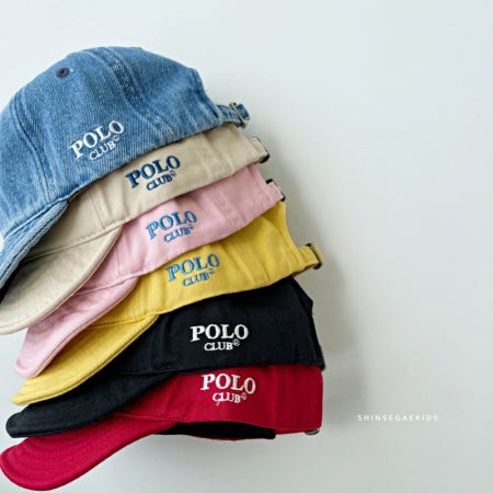 POLO 폴로 정품 볼 캡 모자 벙거지 키즈 주니어 1살 2살 3살 두 돌 아기 5살