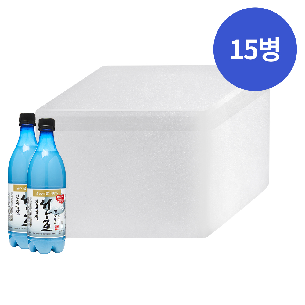 김포 탁주 김포 금쌀 선호 생막걸리 6도 750ml