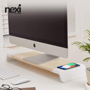 [NEXI] 넥시 NX-SMARTMS-04 QC3.0 고속 무선충전 모니터 받침대 NX913