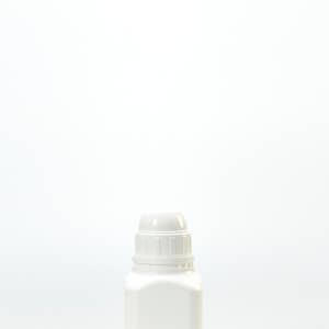 (408개) 시럽 백색 S 사각 HDPE 페트병 100ml 소분 약물 액상 약병 약통 케미컬 시약